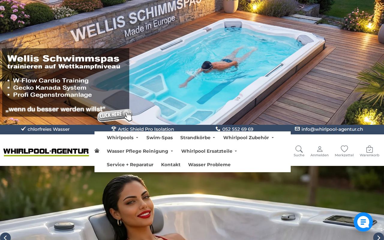 whirlpool-agentur.ch &ndash; XONIC-Referenz