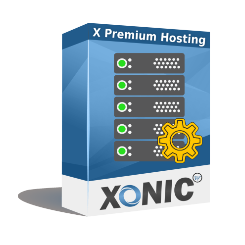 X Premium Hosting - Zahlungsintervall 12 Monate im Voraus
